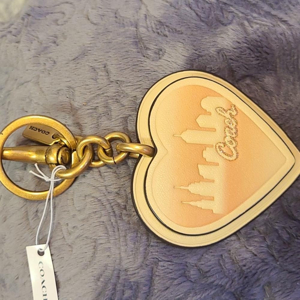 Coach Jennifer Lopez Keychain/Purse Charm